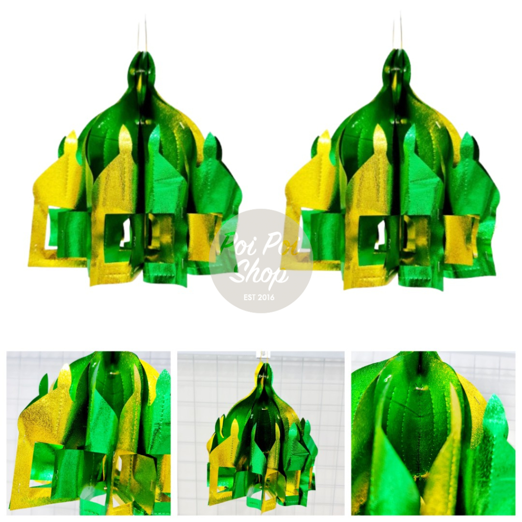 Promo Hiasan Idul Fitri Ornamen Gantungan Masjid Ramadhan Muslim Krans Idul Fitri Tassel Ornamen