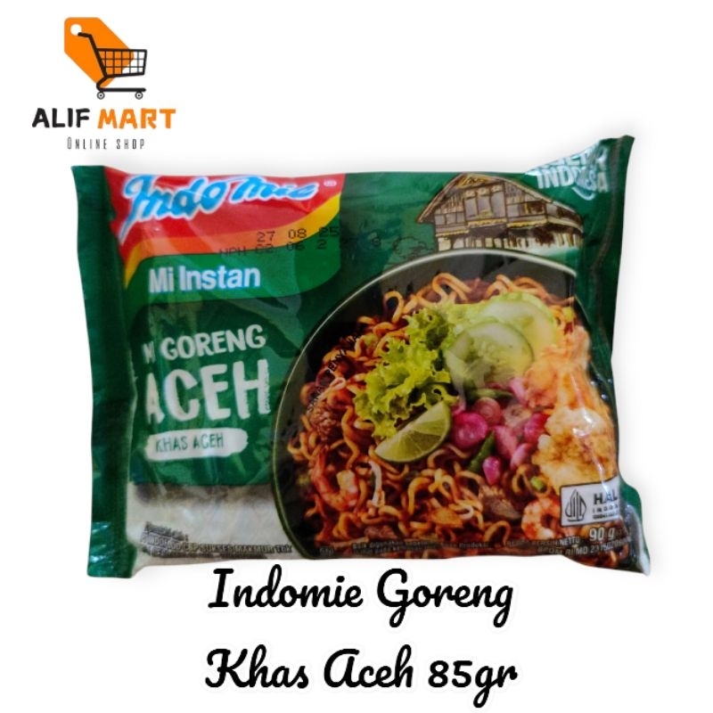 

INDOMIE GORENG KHAS ACEH 85GR - MIE GORENG - MIE INSTAN