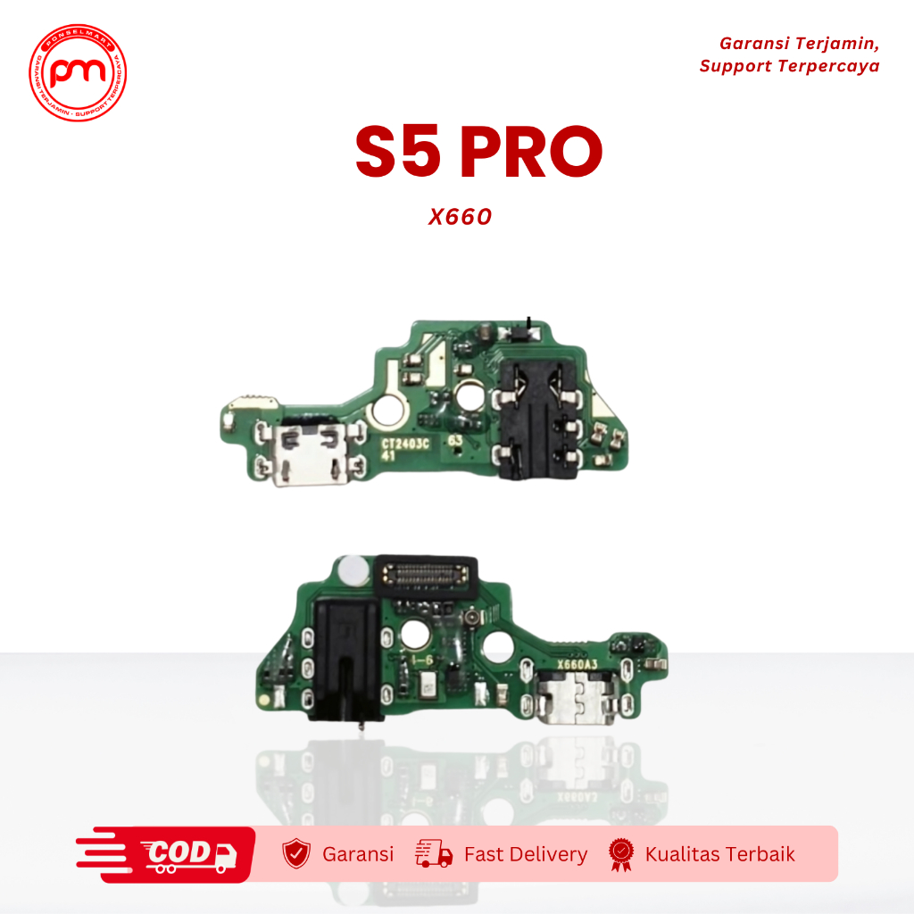 UI Board Connector Charger Infinix S5 Pro X660