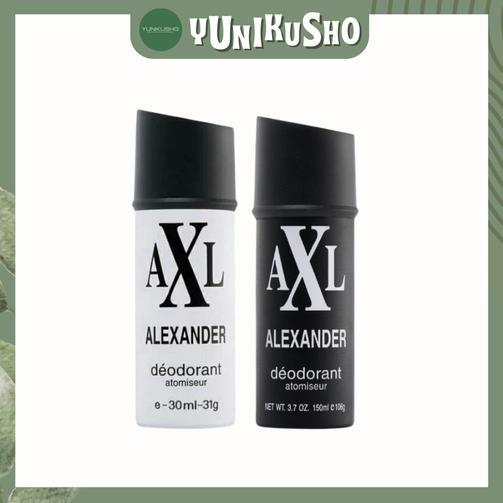 AXL ALEXANDER Body Spray Hitam / Putih 150 ml Parfum