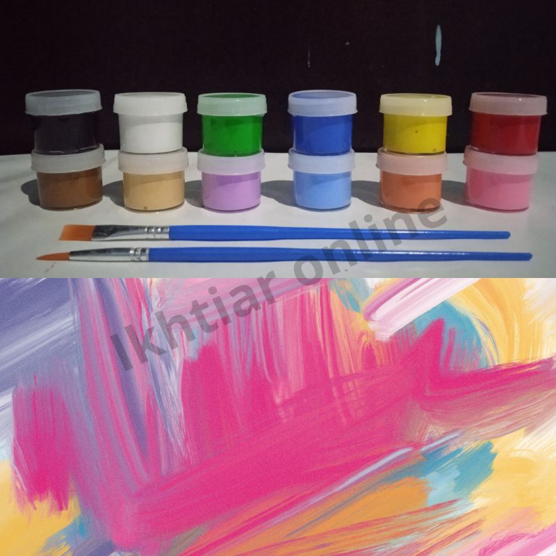 

CAT LUKIS AKRILIK LENGKAP KUAS LUKIS