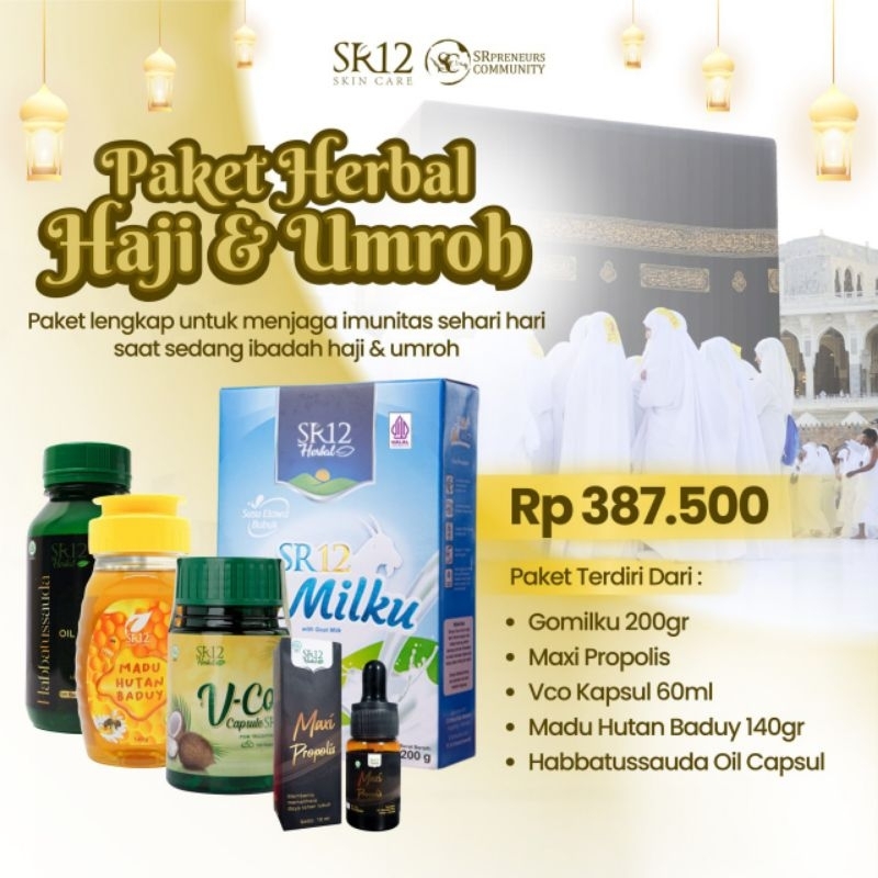 

PAKET HERBAL HAJI DAN UMROH SR12