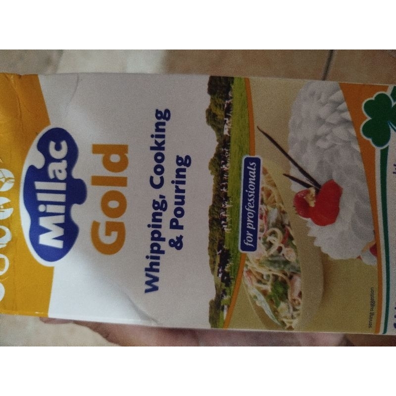 

whipping cream Milac Gold 1 Ltr