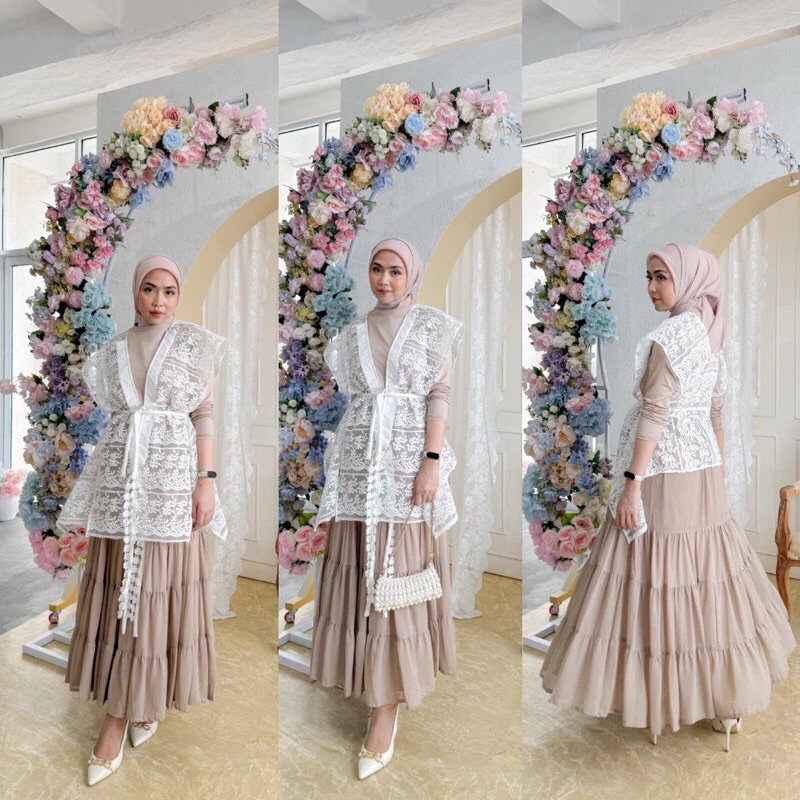 Ayumi Dress ORIGINAL 100% (Baju Lebaran / Dress Kondangan / Outfit Pesta Lamaran)