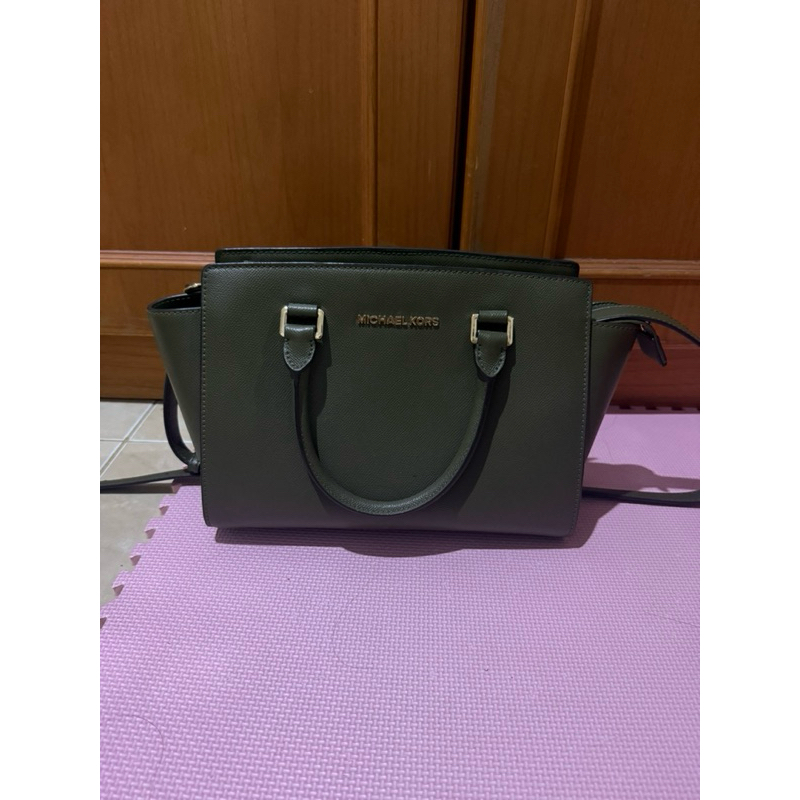 preloved tas michael kors original, baru pake 1 kali, barang butik