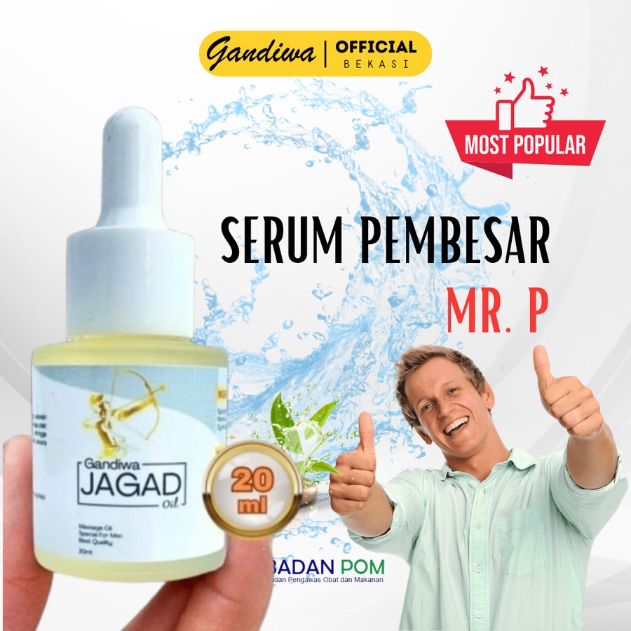 Gandiwa Jagad Oil Minyak Pijat 20ml Tahan Lama Pembesar & Panjang