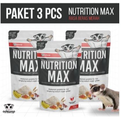 ADEWAP GLIDER Paket 3 pcs Nutrition Max - Beras Merah