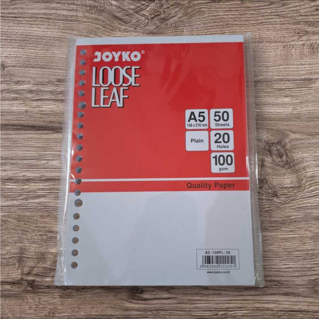 

Loose Leaf 50 Sheets A5 Polos