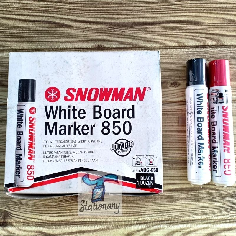 

Spidol Snowman Whiteboard Jumbo 850.