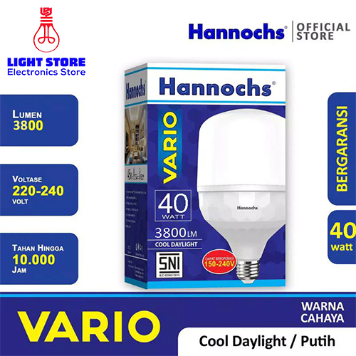 HANNOCHS LED 40 WATT VARIO Capsule Kapsul Cahaya Putih CDL CW