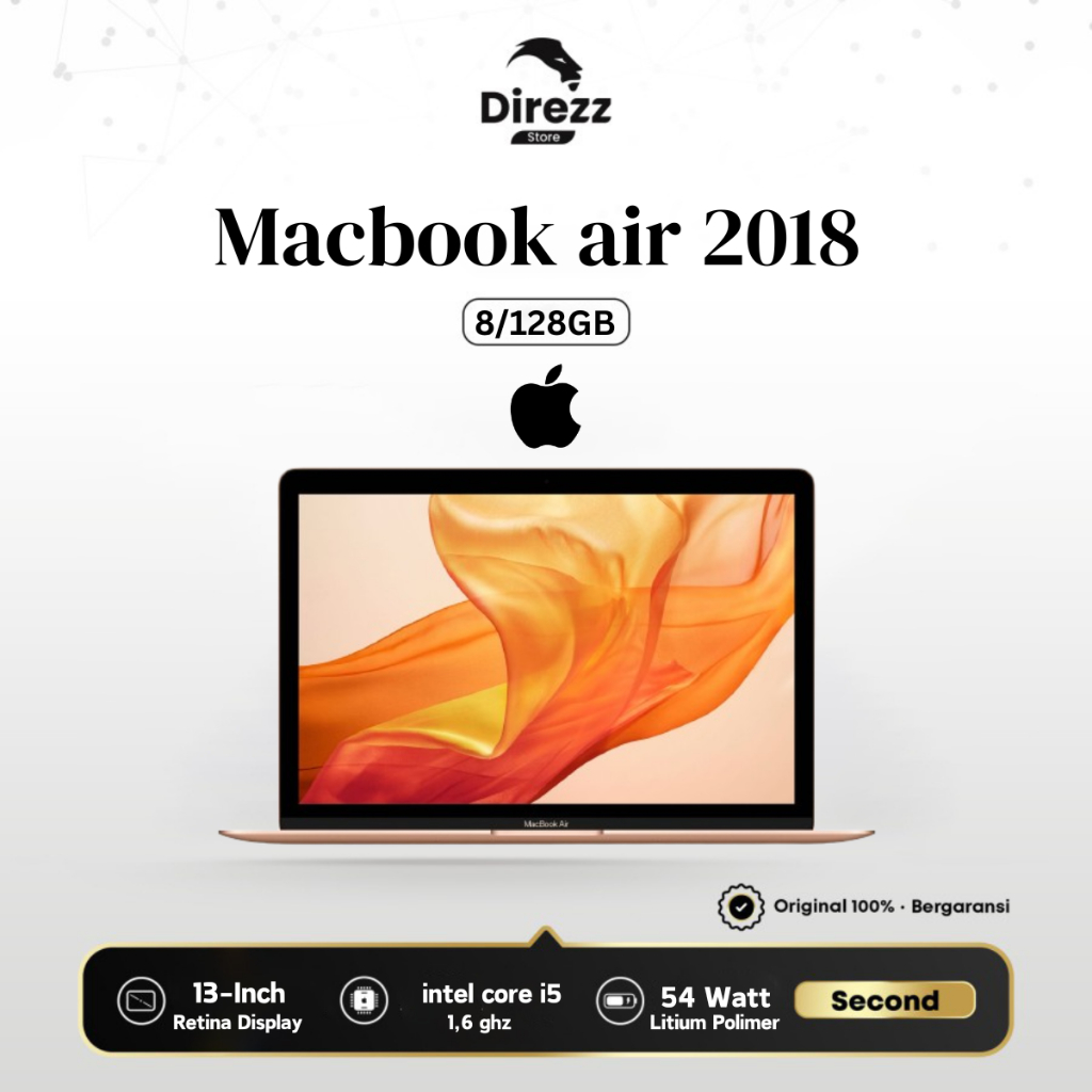 Macbook Air 2018 8/256GB Second