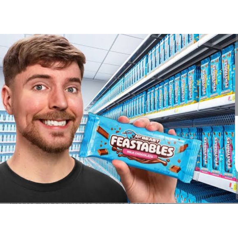 

PO Feastables coklat Mr. Beast