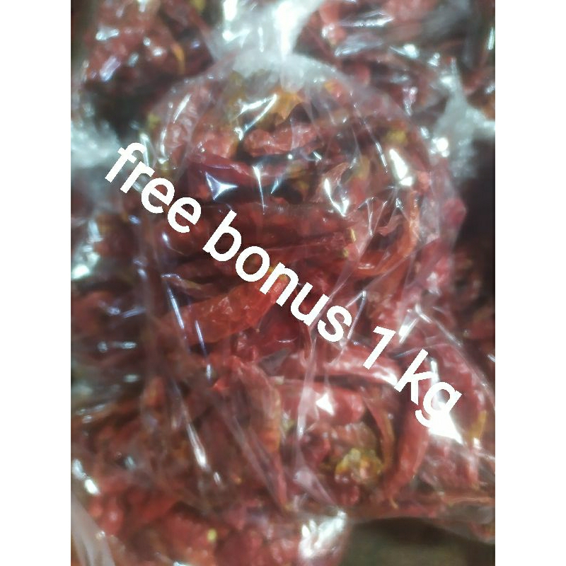 

cabe kering 1pck+ gratis bonus