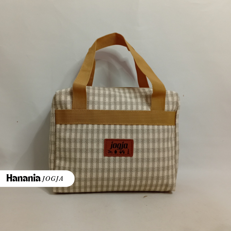 Tas Kosmetik Pouch Make Up Bahan Goni Penutup Resleting