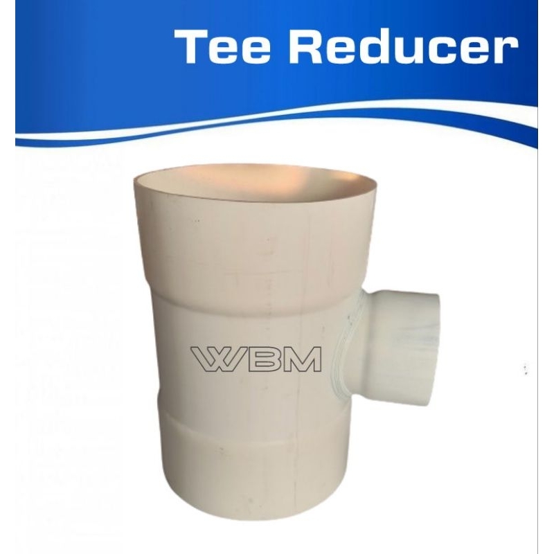 Tee reducer pvc 6 x 3 inchi type D fitting pvc