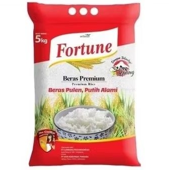 

BERAS FORTUNE 5 kg ( KHUSUS INSTAN)