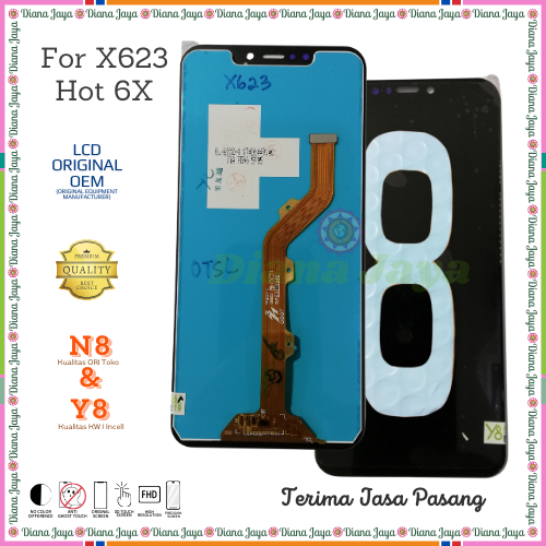 Lcd Touchscreen Infinix X623 / Infinix Hot 6X
