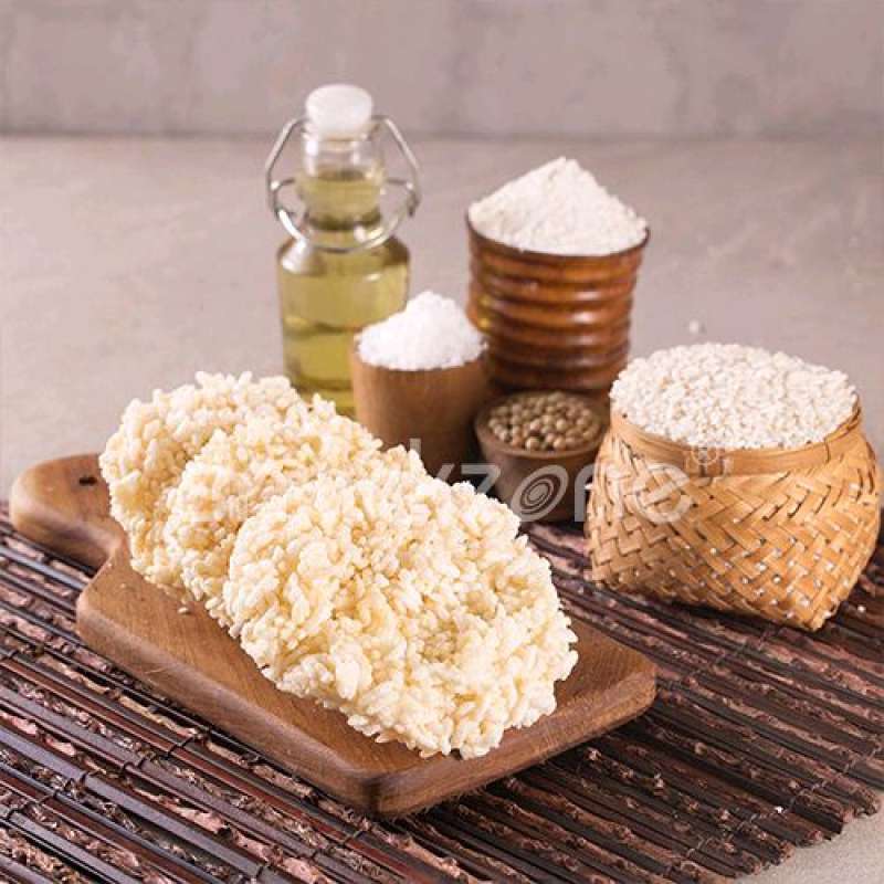 

Rengginang ketan gurih khas banyuwangi kemasan 500gram