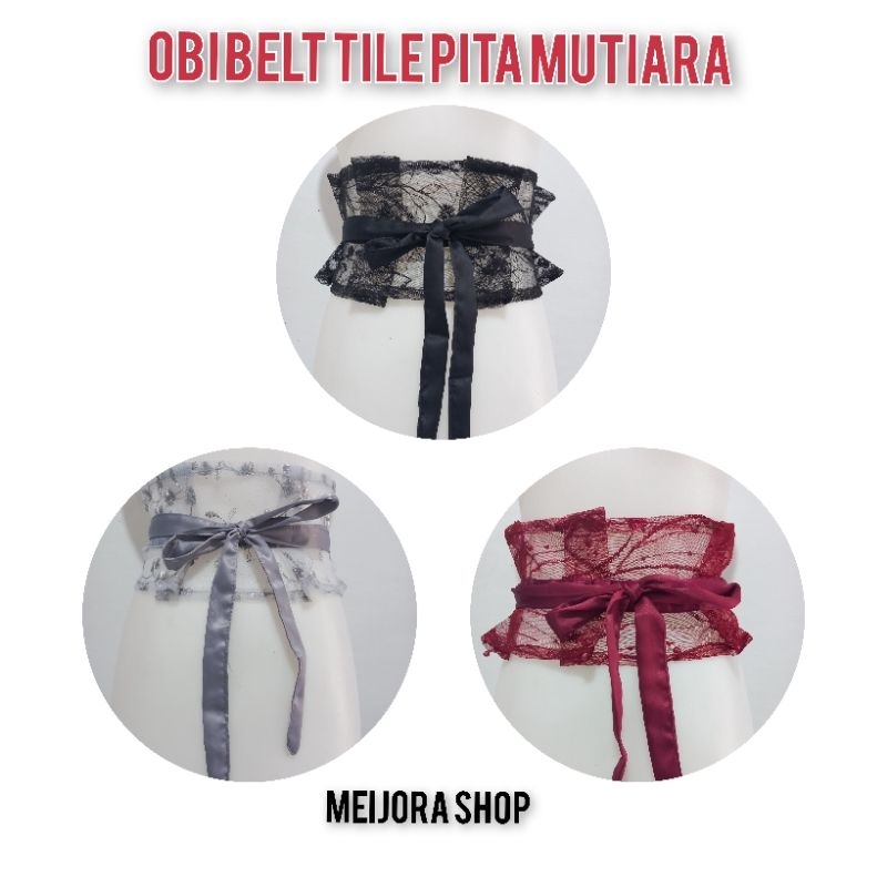 OBI BELT TILE PITA MUTIARA