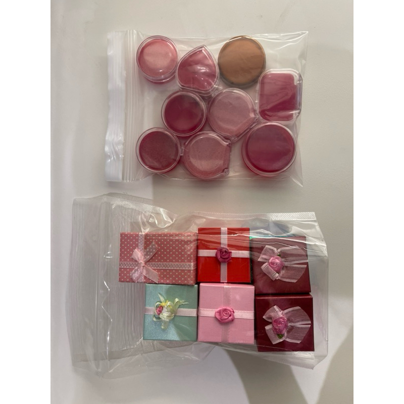 Kotak dan dompet perhiasan emas preloved