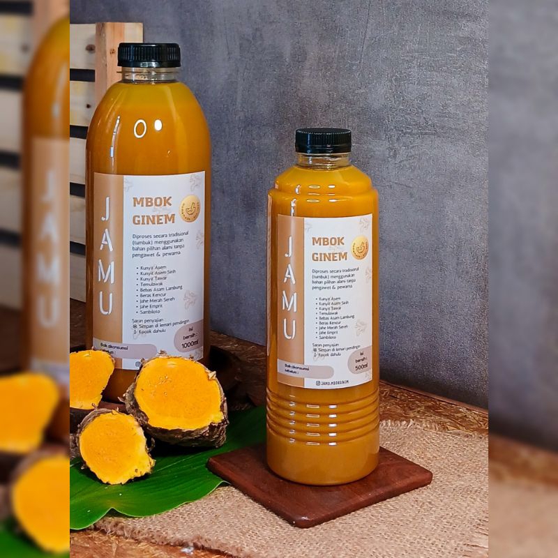 

Jamu Mbok Ginem Temulawak Tawar 500ml