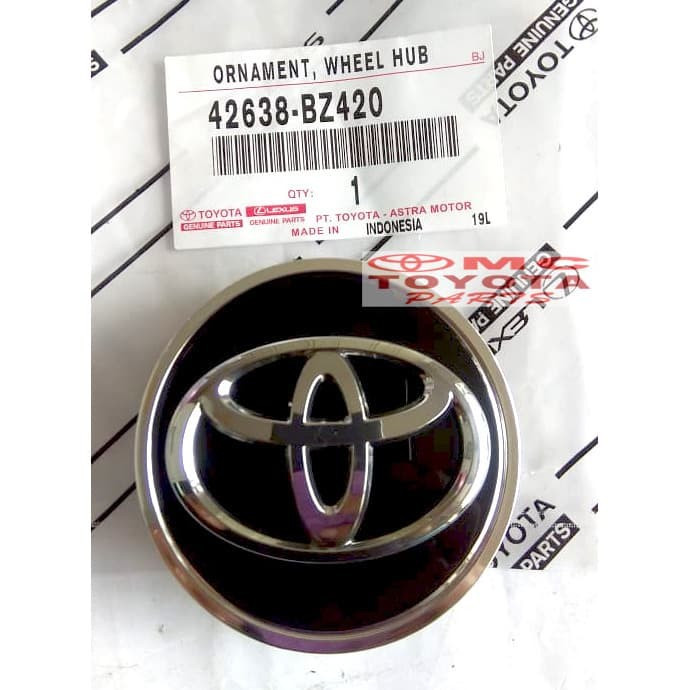 Dop Roda Cover Tutup Wheel Avanza Veloz All New Rush Original Toyota 42638-BZ420 Cover Dop Velg Tutu