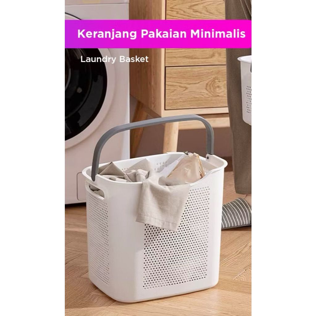 Keranjang Laundry Baju Kotor Plastik Laundry Bag Keranjang Serbaguna Keranjang IKEA