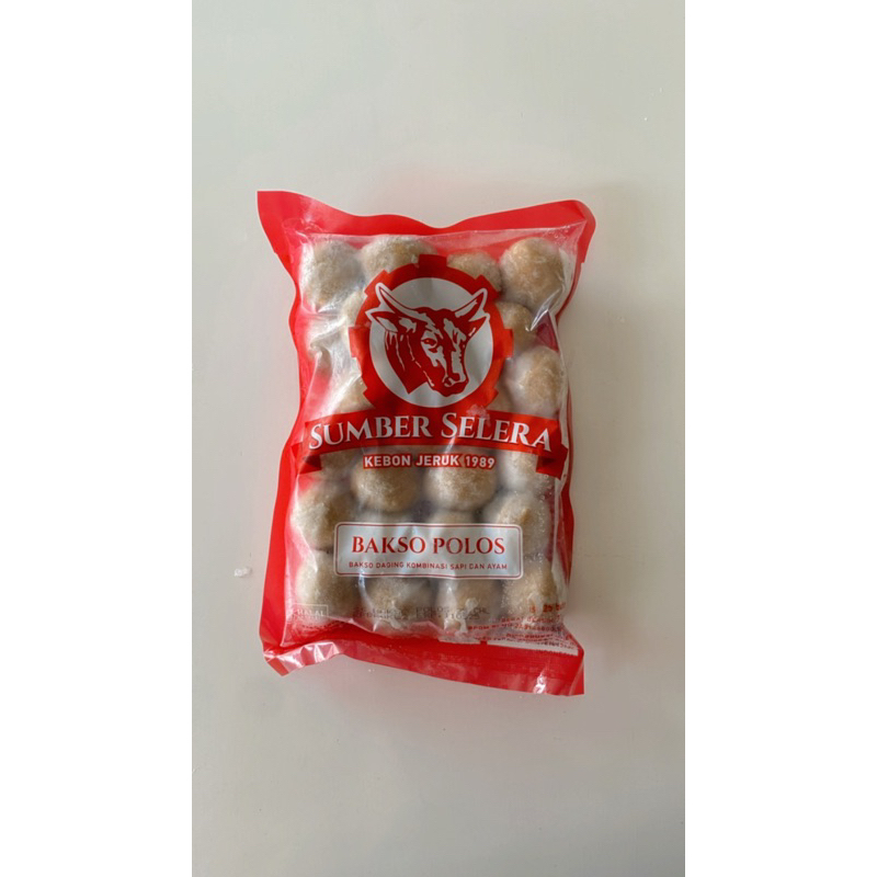 

Sumber selera baso polos 325 gr isi 25 butir