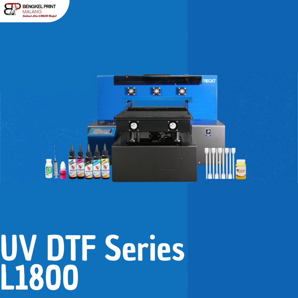 Mesin Printer UV LED Flatbed DTF