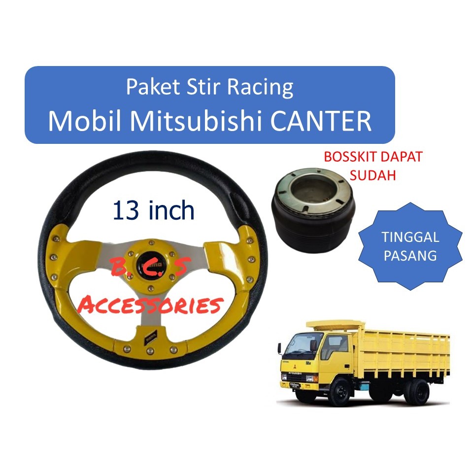 PAKET Stir Racing TINGGAL PASANG KHUSUS MOBIL Mitsubishi CANTER - PNP
