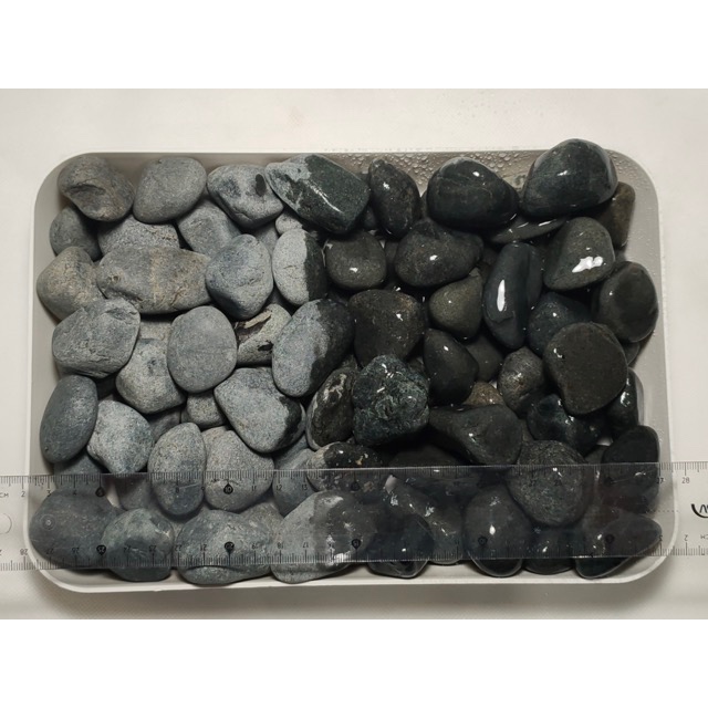 Batu Taman Pebble Hitam
