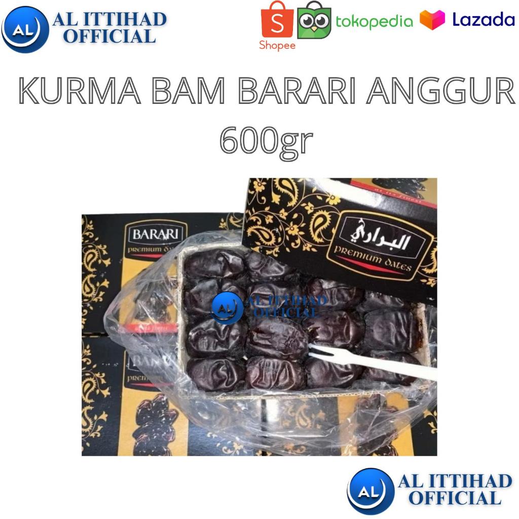 

Kurma Bam Barari 600gr Kemasan Dus, QUALITY PREMIUM ORIGINAL, OLEH OLEH HAJI UMROH