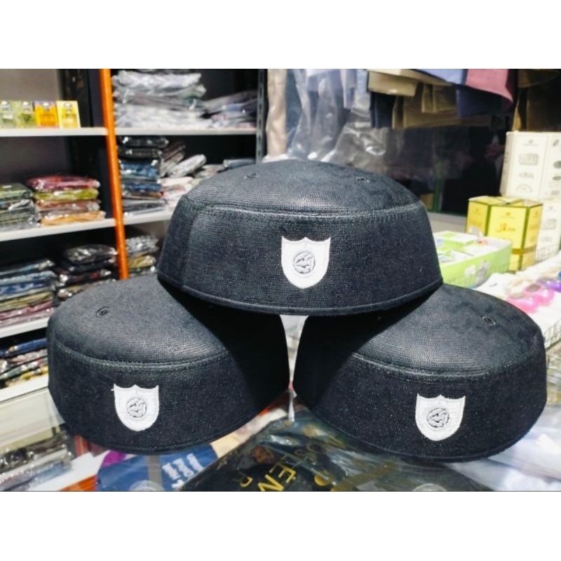 KOPIAH PECI A5 MALAYSIA WARNA HITAM MERK AL MAJID KEREN PREMIUM