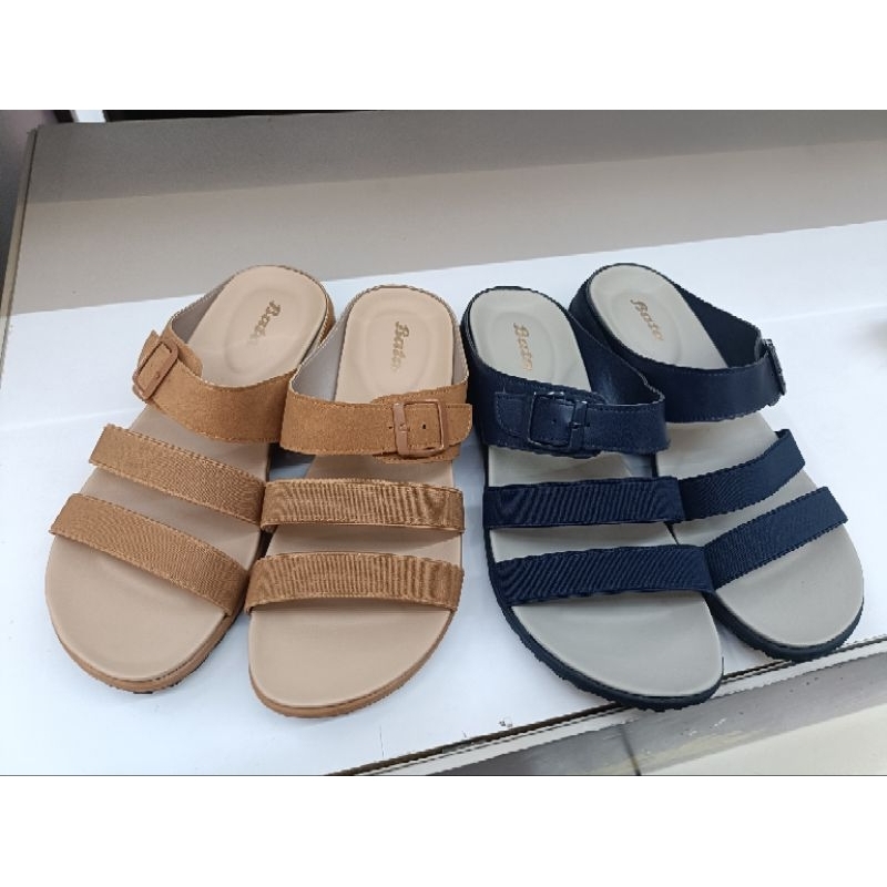 sandal wedges wanita bata
