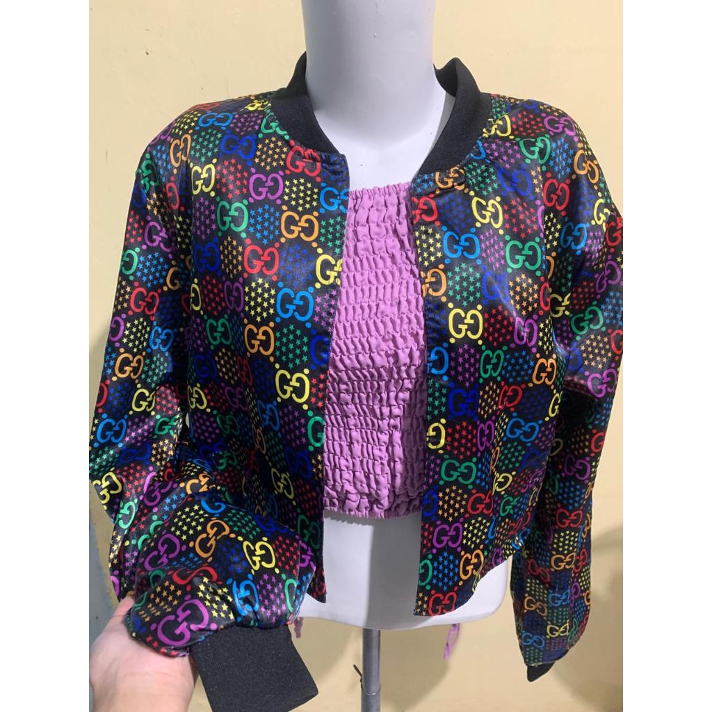 preloved jaket outer gucci x disney lucu