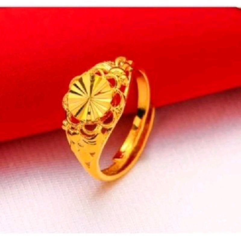 Cincin Dubai gold lapis emas 24k anti karat anti luntur