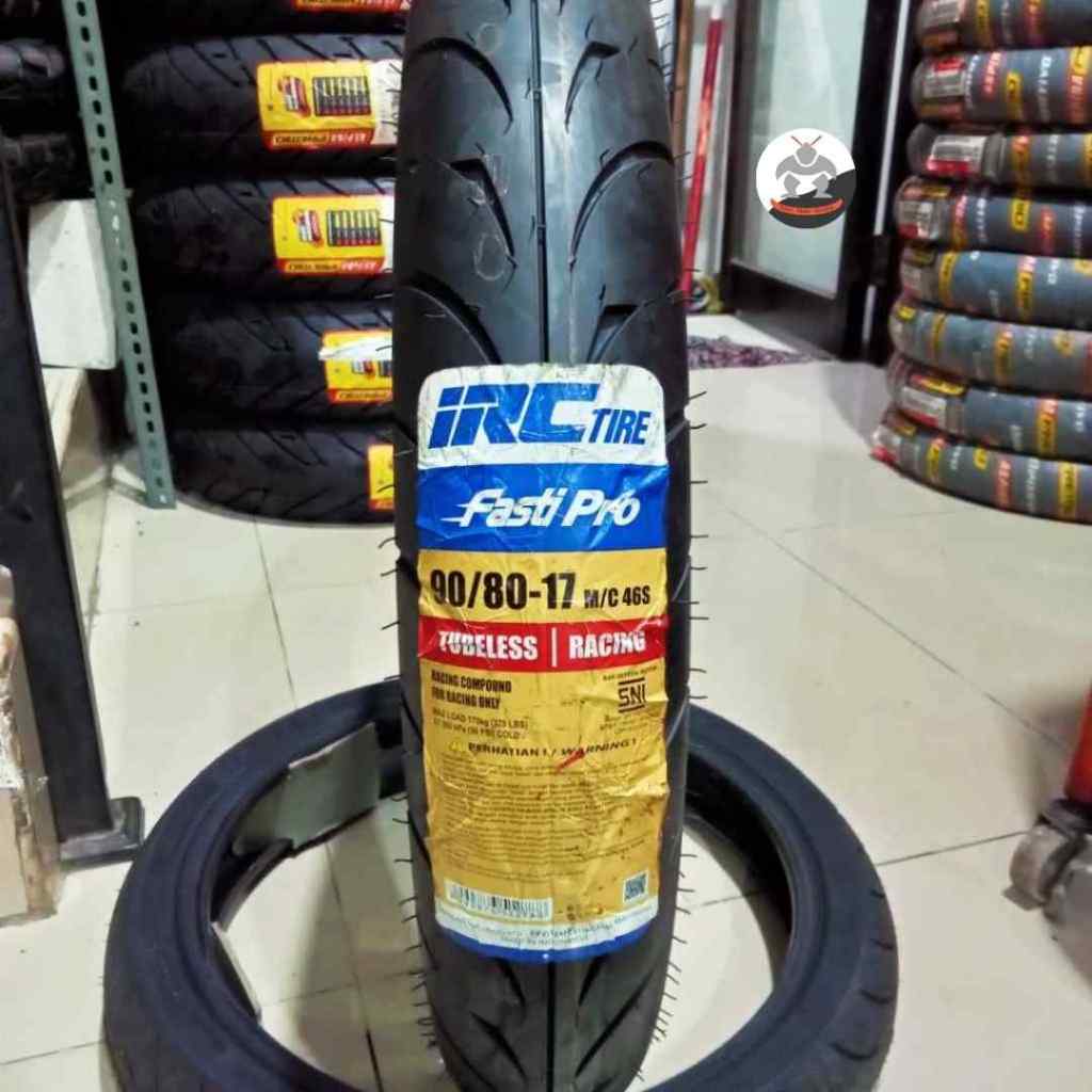 Ban Motor IRC FASTI PRO size 90/80 R17 - Tubeless Ban Belakang Supra GTR 150, MX King 150, Satria F1