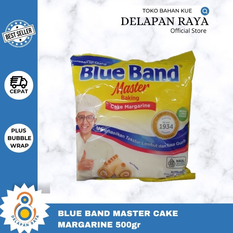 

BLUE BAND MASTER BAKING CAKE MARGARINE 500GR -8Raya
