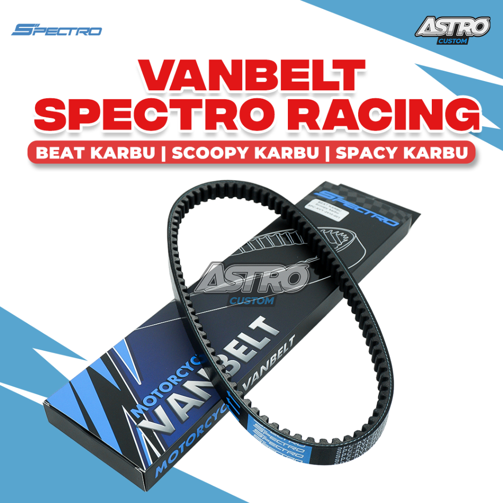 Vanbelt Spectro Beat Karbu Scoopy Spacy Karbu Vario 125 150 PCX ADV 160 Stylo Genio Vbelt CVT Racing