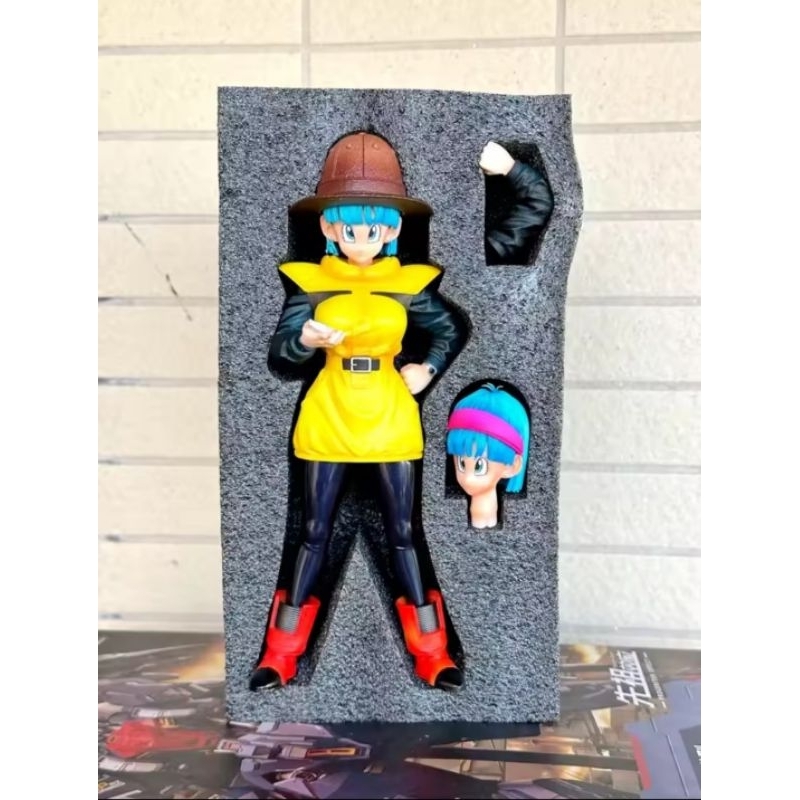 mainan action figure dragon Ball bulma pink chi chi