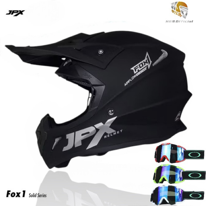 HELM JPX CROSS FOX1 SOLIDMOTIF FREE KACA GLOOGLE
