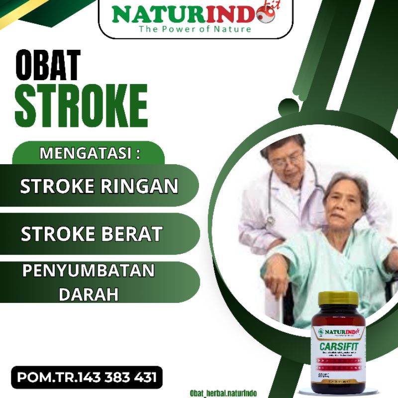 Stroke SUPER AMPUH STROKE RINGAN BERAT CARSIFIT NATURINDO FIT