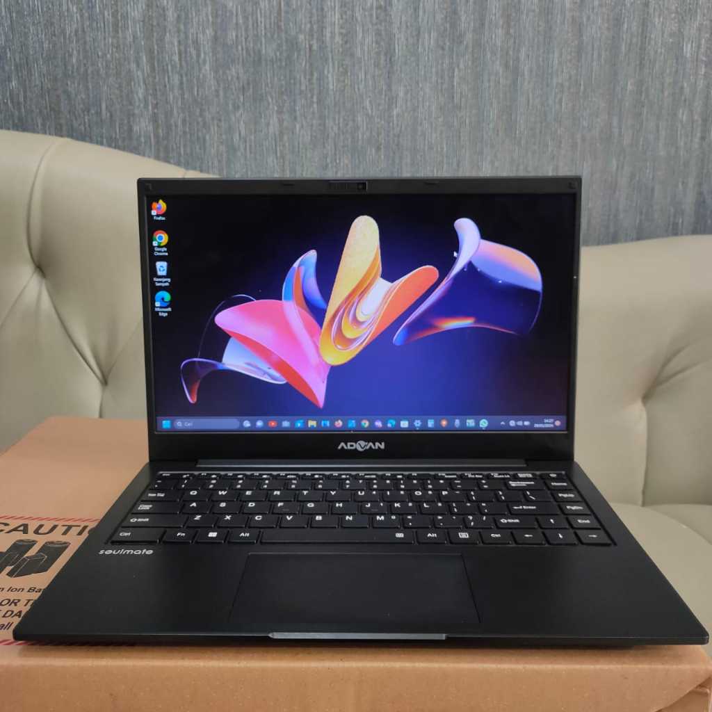 READY STOCK BANYAK FULLSETT ADVAN SOULMATE 1405, CELERON N4020, BLACK
