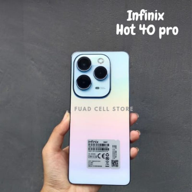 Infinix Hot 40 Pro 12/246 Second Garansi Resmi Indonesia