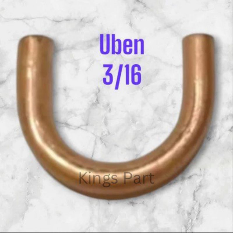 U Bend / Uben AC Tembaga 3/16 Sparepart AC
