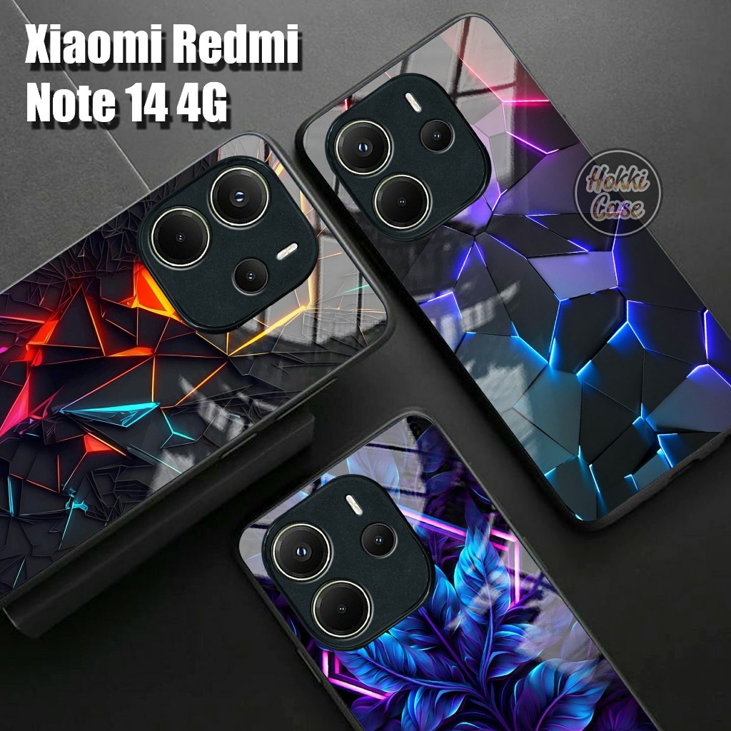 Case Redmi Note 14 4G - Softcase Glass Redmi Note 14 4G - Casing Redmi Note 14 4G - Silikon Redmi No