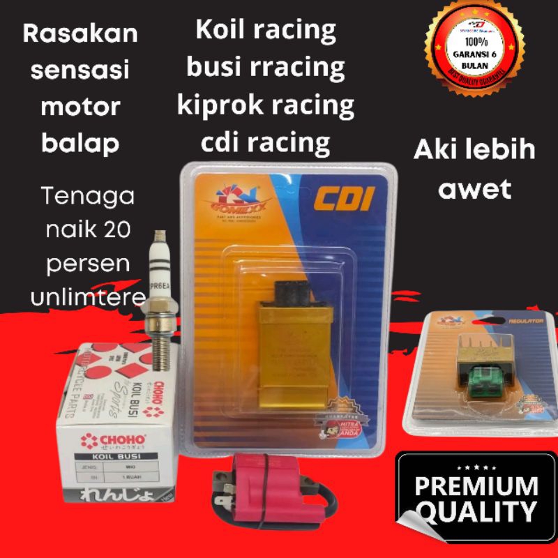 CDI Racing  untuk Spin, Skywave, dan Skydrive 125 - kiprok racing busi racingMeningkatkan Tenaga hin