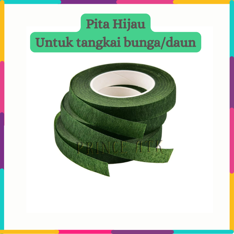 

Selotip Daun / Floral Tape / Flower Tape 10 Yard dan 20 Yard
