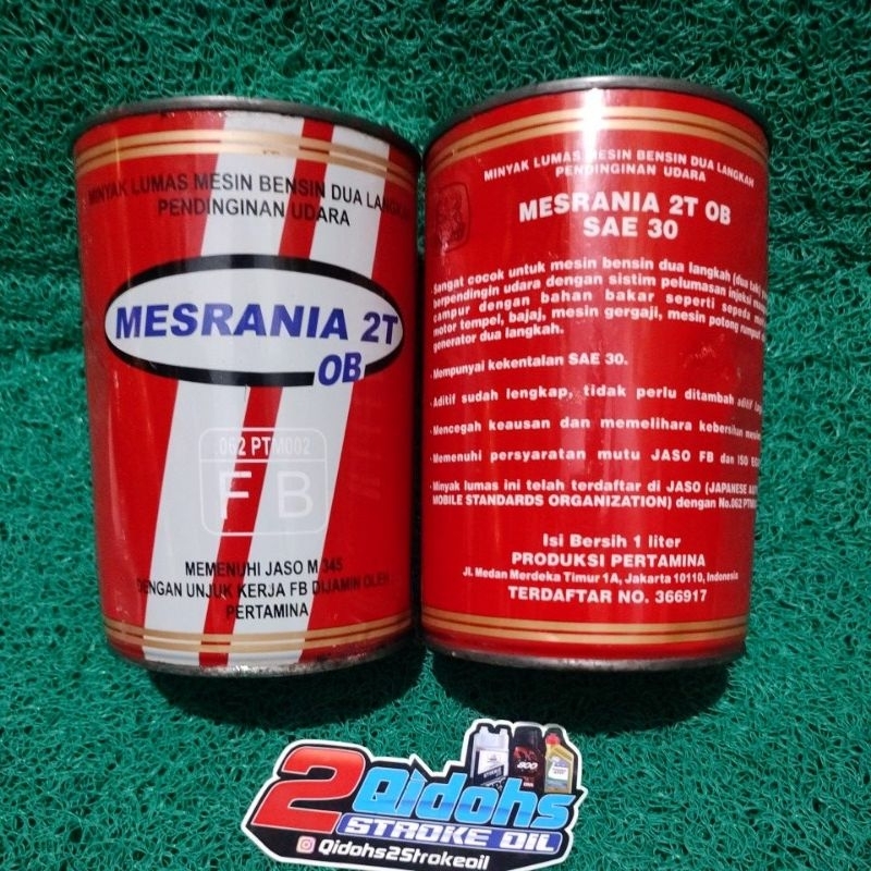 oli samping mesrania 2t OB
