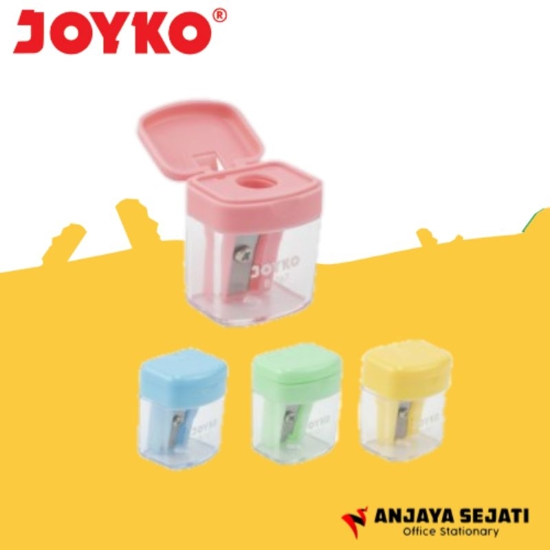

Sharpener | Rautan Pensil Joyko B-167 Pastel | Perpak (24pcs)